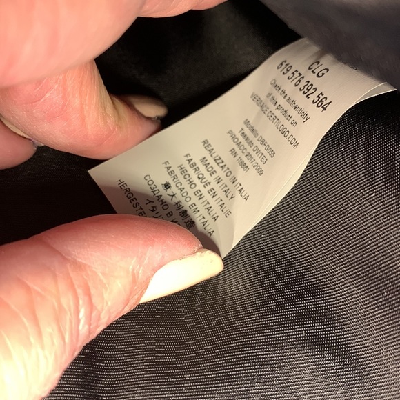 NWT Versace Borsa Vitello Clutch - Picture 6 of 14